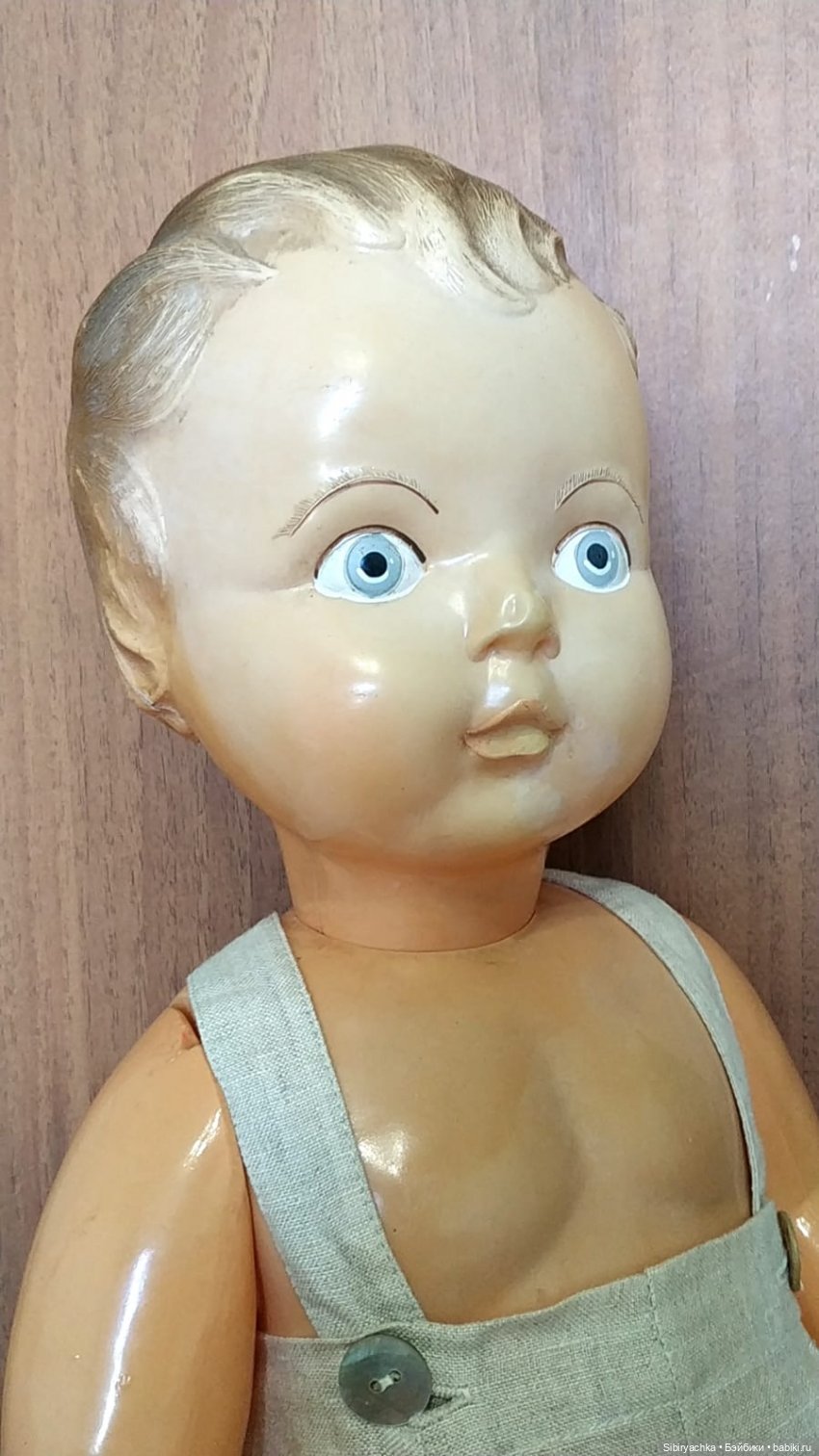 Брат и сестра из Шостки — Советские винтажные куклы (СССР): Ленигрушка (фото 8)