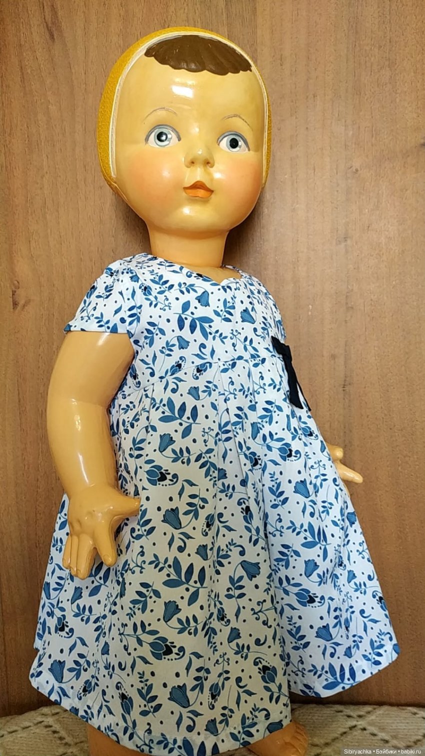 Брат и сестра из Шостки — Советские винтажные куклы (СССР): Ленигрушка (фото 6)
