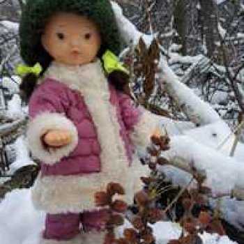 Лёгкий морозец прогулке не помеха.