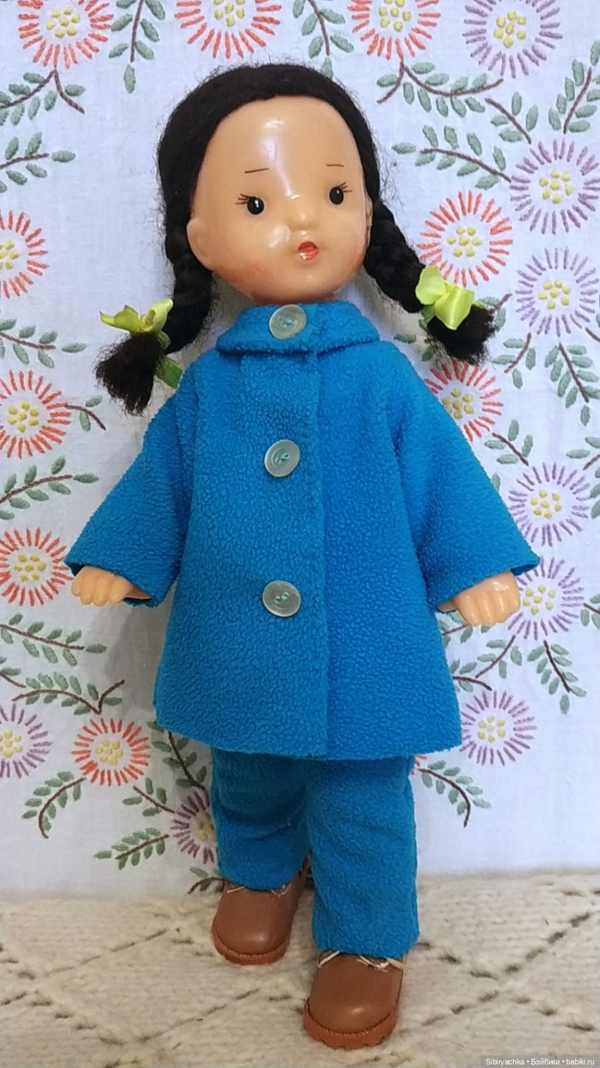 Верхняя одежда Юляшки — Советские винтажные куклы (СССР): Ленигрушка