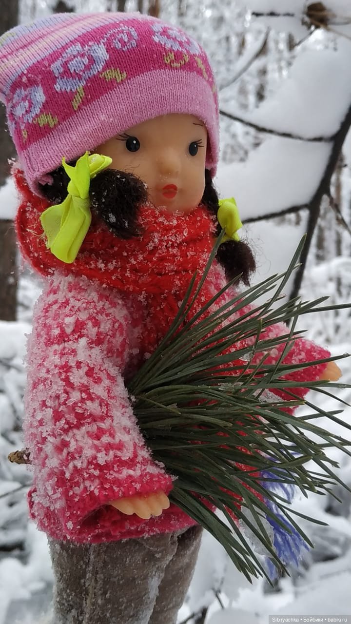 Юляшка в любимом лесу — Советские винтажные куклы (СССР): Ленигрушка