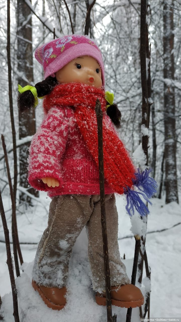 Юляшка в любимом лесу — Советские винтажные куклы (СССР): Ленигрушка