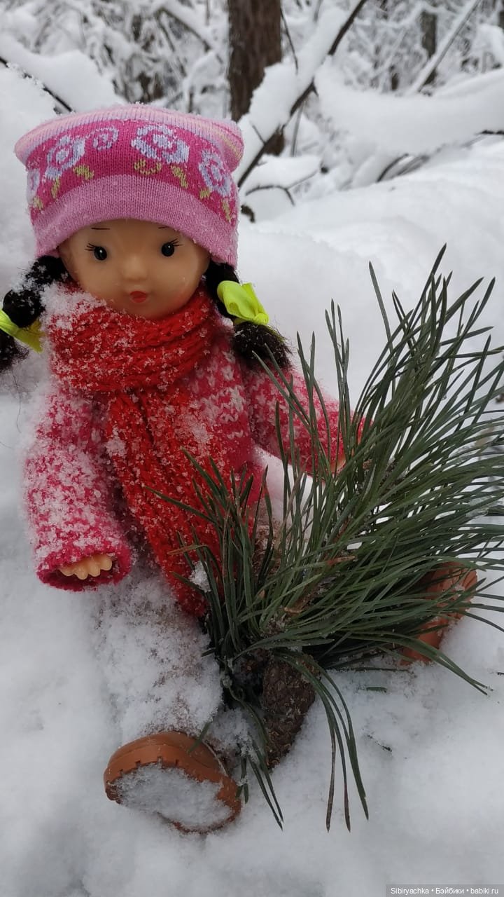 Юляшка в любимом лесу — Советские винтажные куклы (СССР): Ленигрушка