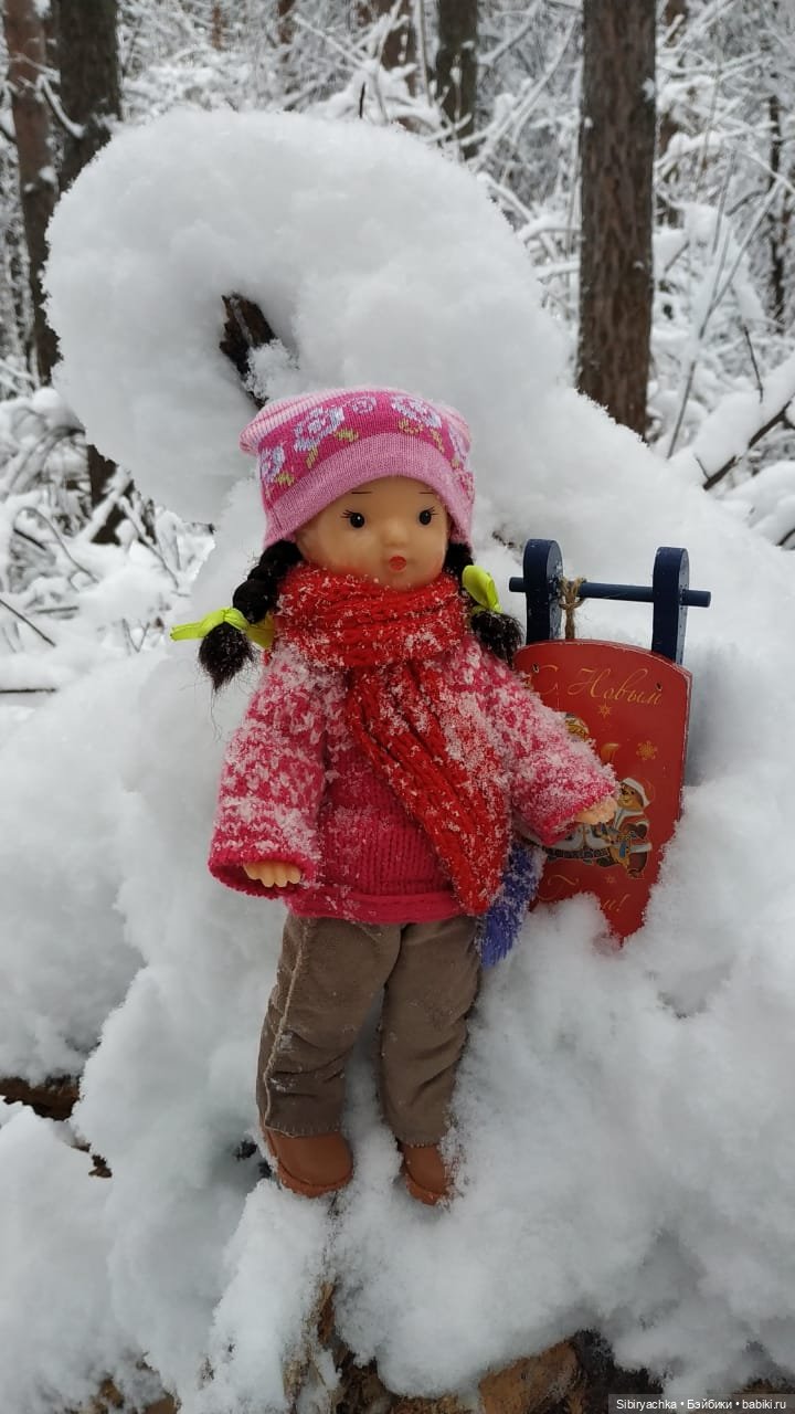 Юляшка в любимом лесу — Советские винтажные куклы (СССР): Ленигрушка