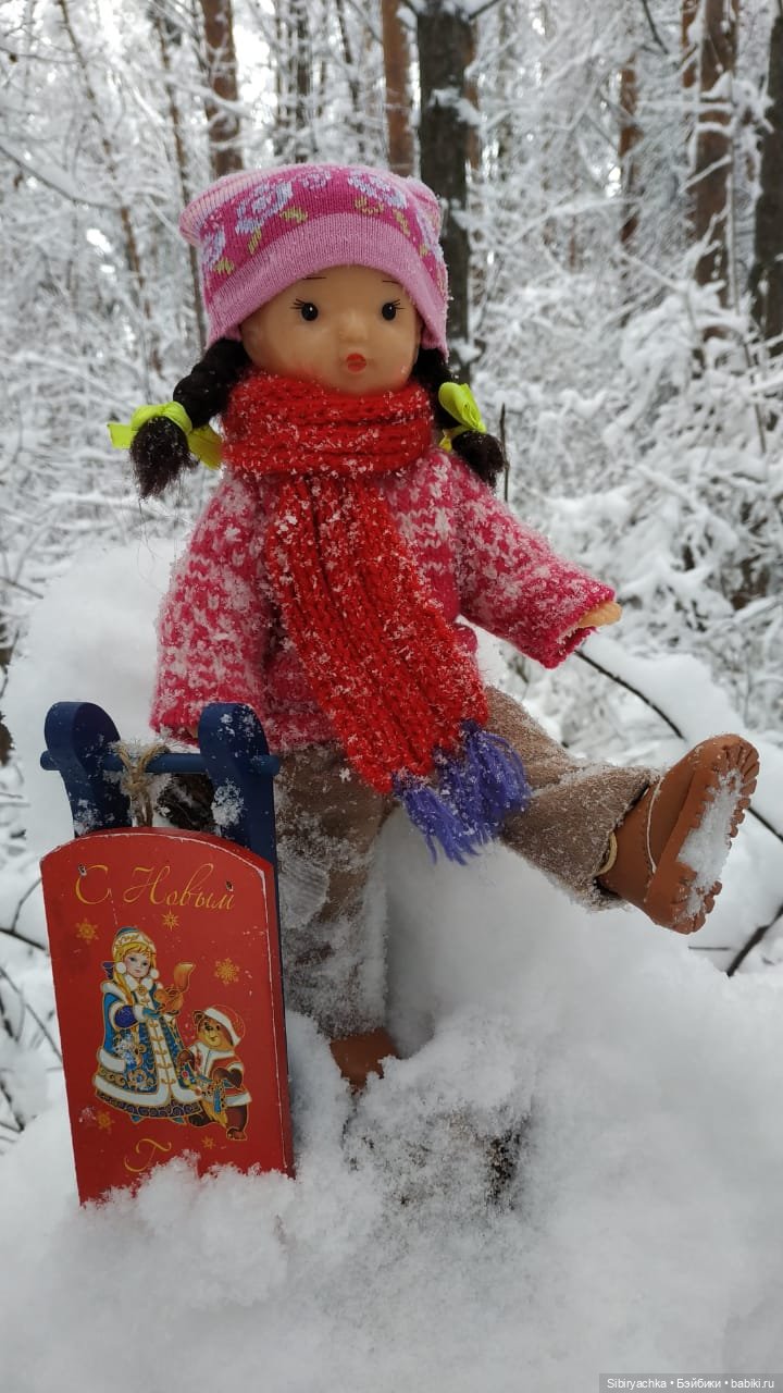 Юляшка в любимом лесу — Советские винтажные куклы (СССР): Ленигрушка