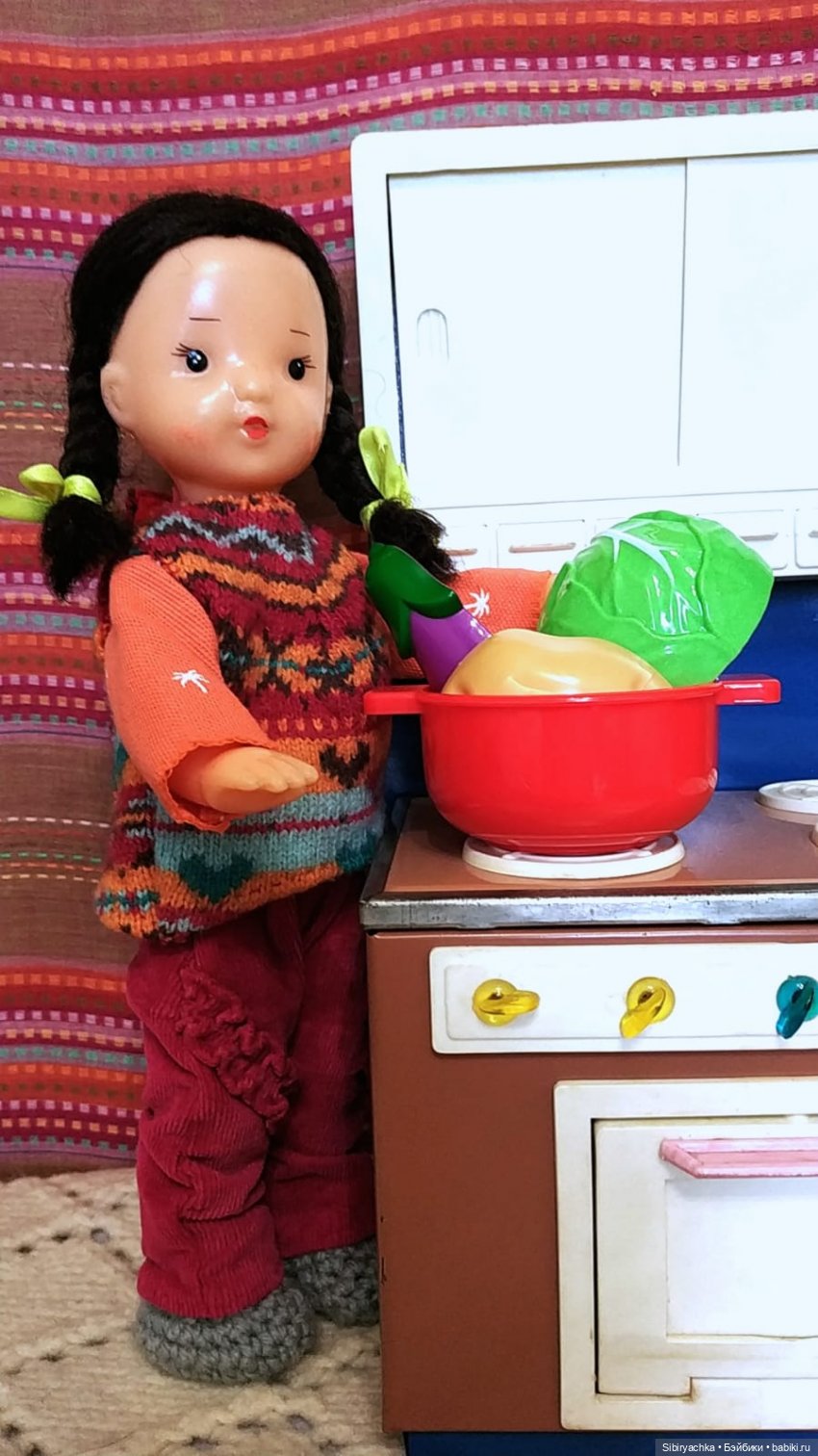 Обед от Юляшки — Советские винтажные куклы (СССР): Ленигрушка