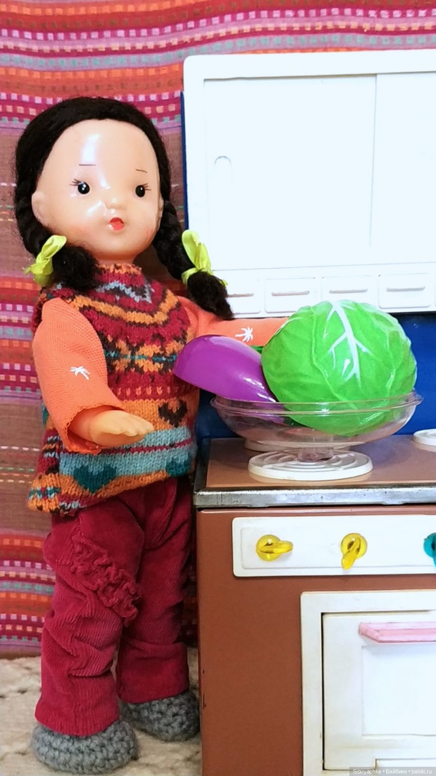Обед от Юляшки — Советские винтажные куклы (СССР): Ленигрушка