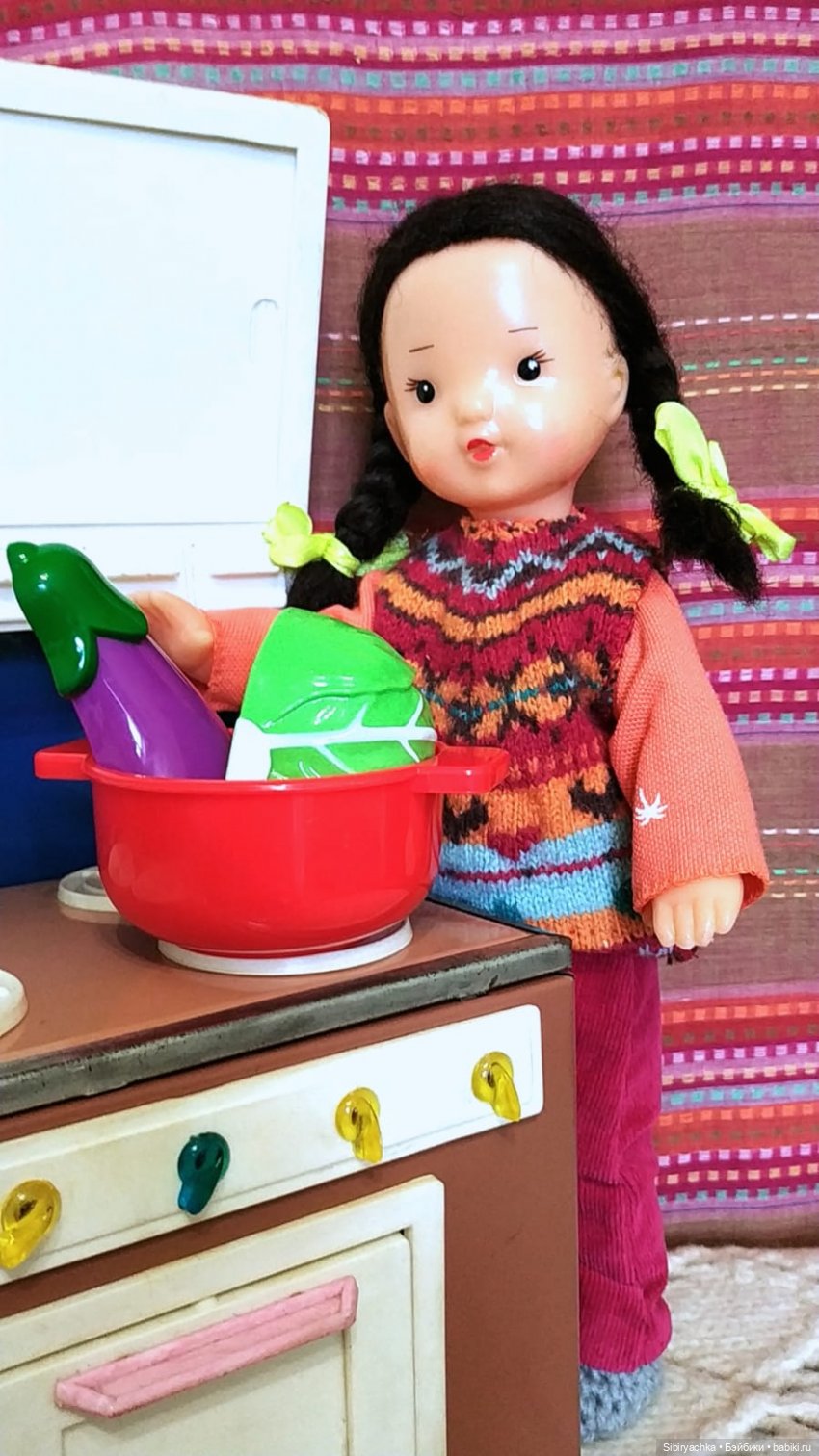 Обед от Юляшки — Советские винтажные куклы (СССР): Ленигрушка