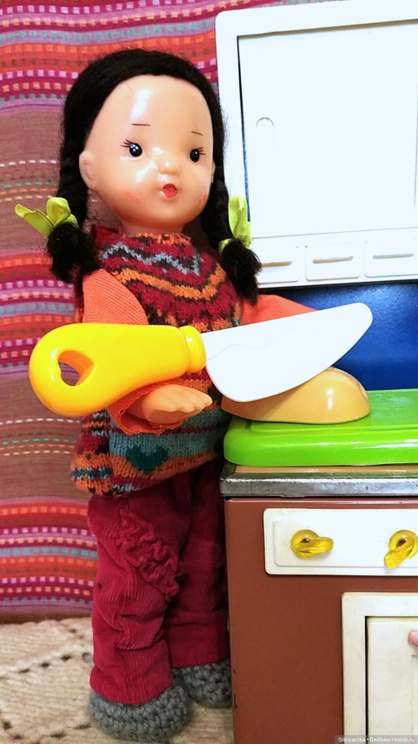 Обед от Юляшки — Советские винтажные куклы (СССР): Ленигрушка