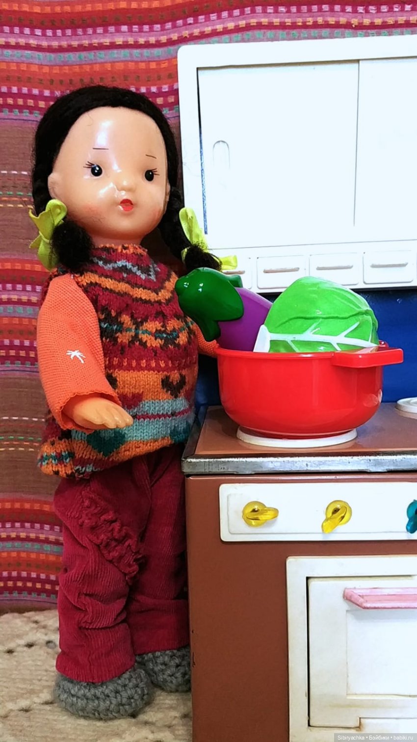 Обед от Юляшки — Советские винтажные куклы (СССР): Ленигрушка