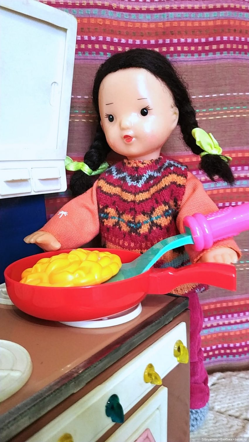 Обед от Юляшки — Советские винтажные куклы (СССР): Ленигрушка