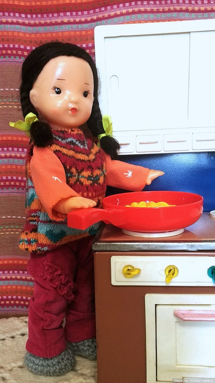 Обед от Юляшки — Советские винтажные куклы (СССР): Ленигрушка