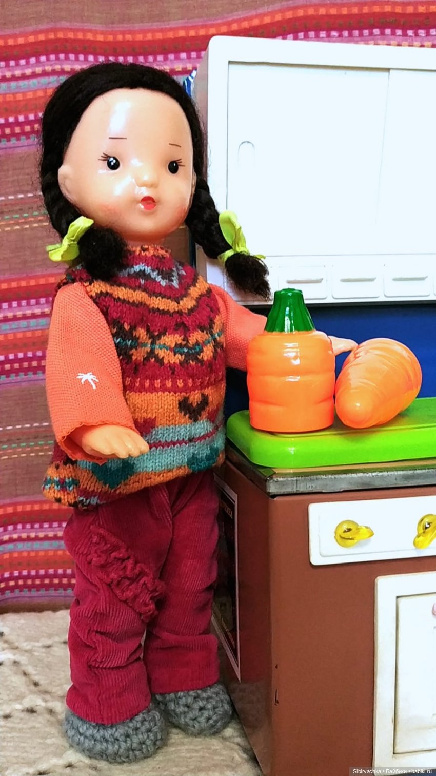 Обед от Юляшки — Советские винтажные куклы (СССР): Ленигрушка