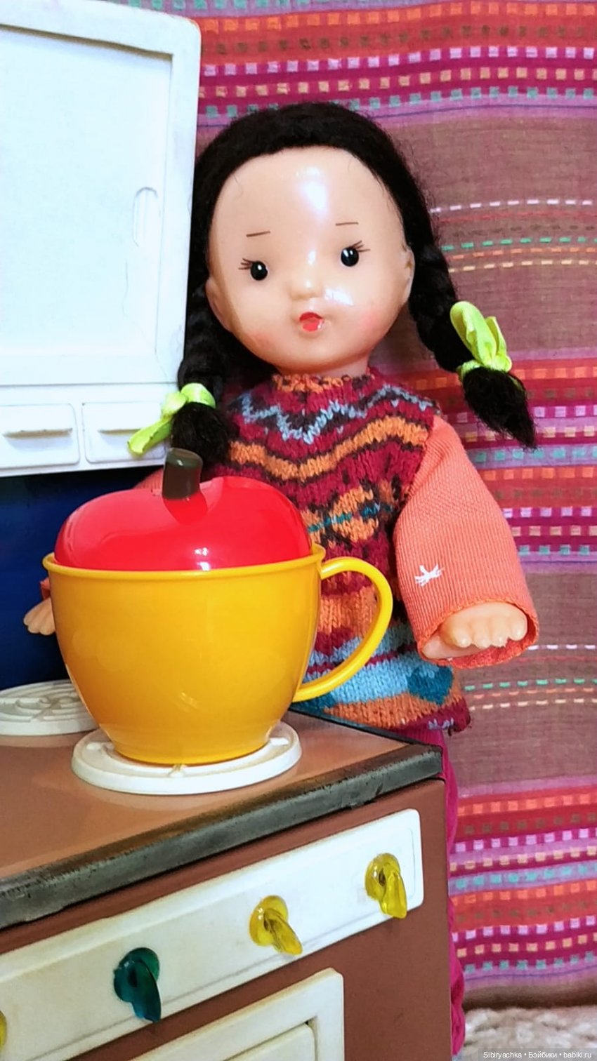 Обед от Юляшки — Советские винтажные куклы (СССР): Ленигрушка