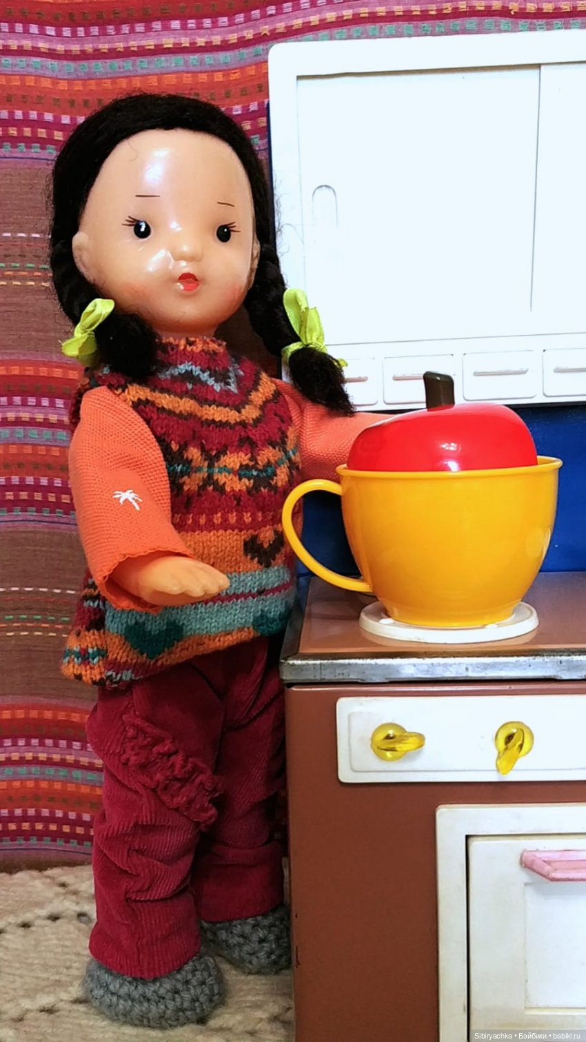 Обед от Юляшки — Советские винтажные куклы (СССР): Ленигрушка