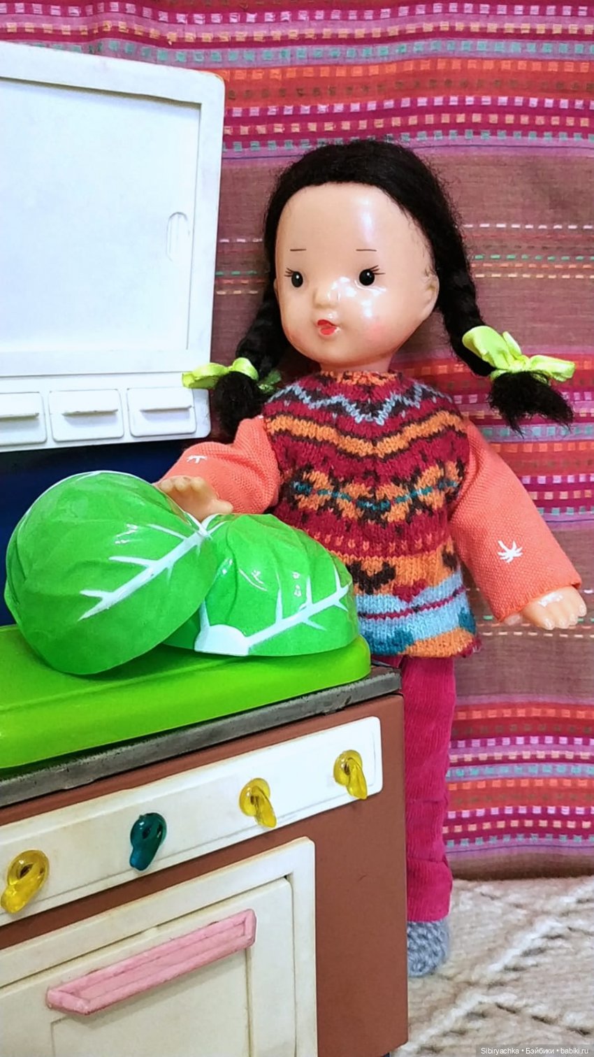 Обед от Юляшки — Советские винтажные куклы (СССР): Ленигрушка (фото 4)