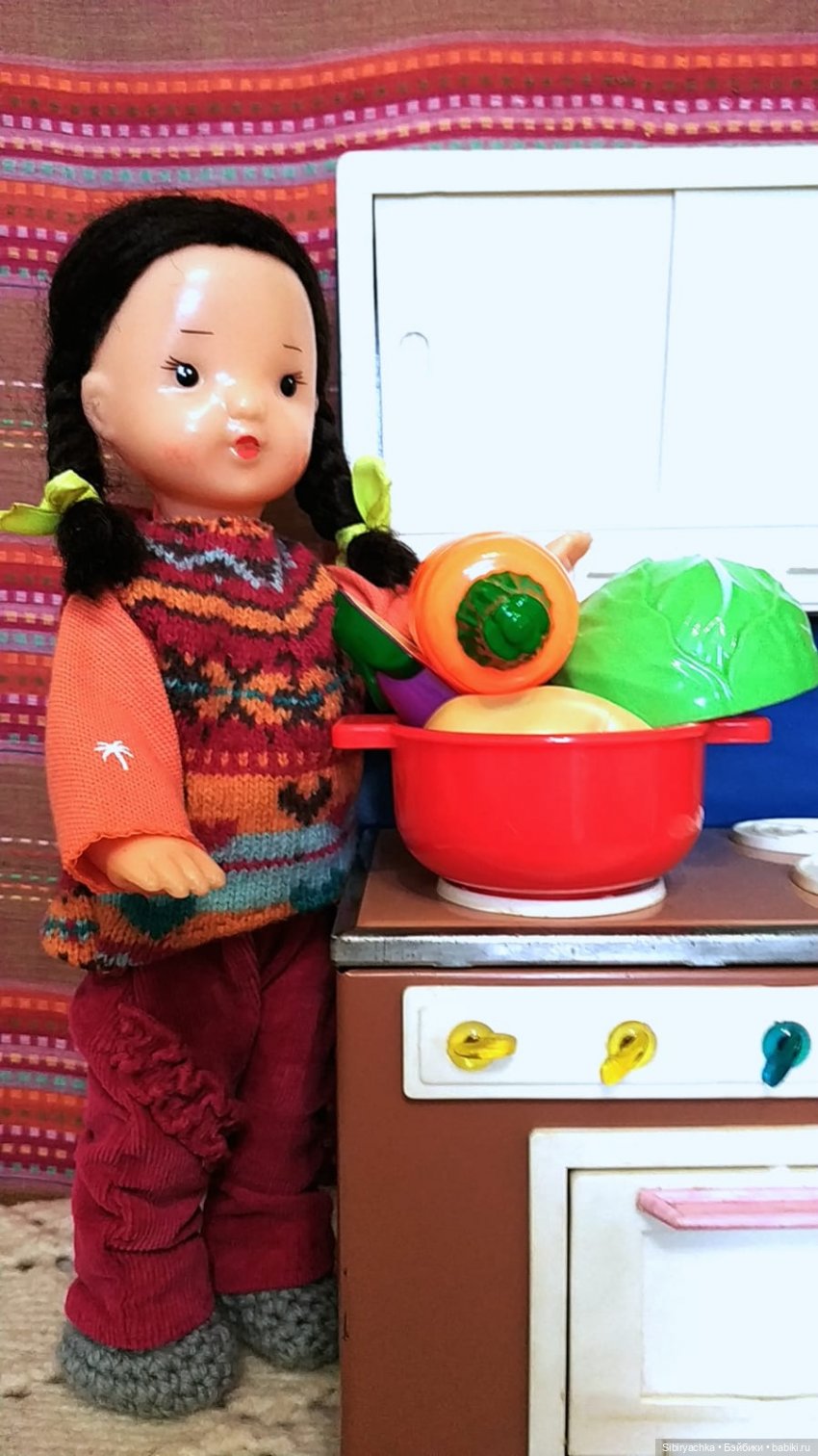 Обед от Юляшки — Советские винтажные куклы (СССР): Ленигрушка