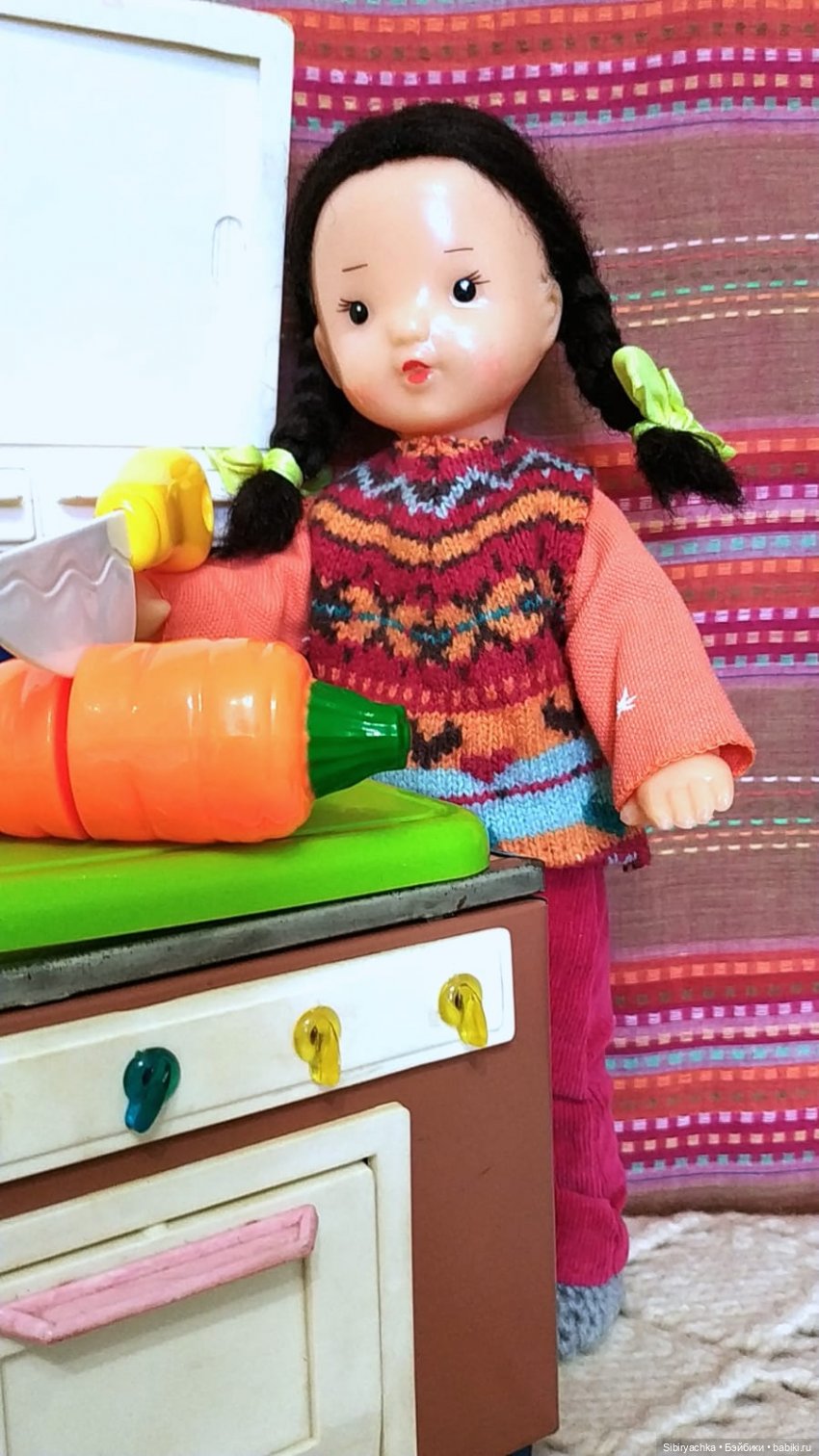 Обед от Юляшки — Советские винтажные куклы (СССР): Ленигрушка