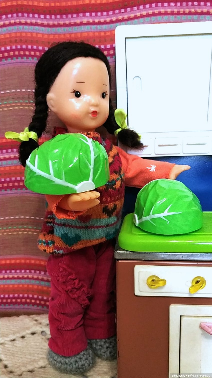 Обед от Юляшки — Советские винтажные куклы (СССР): Ленигрушка (фото 5)