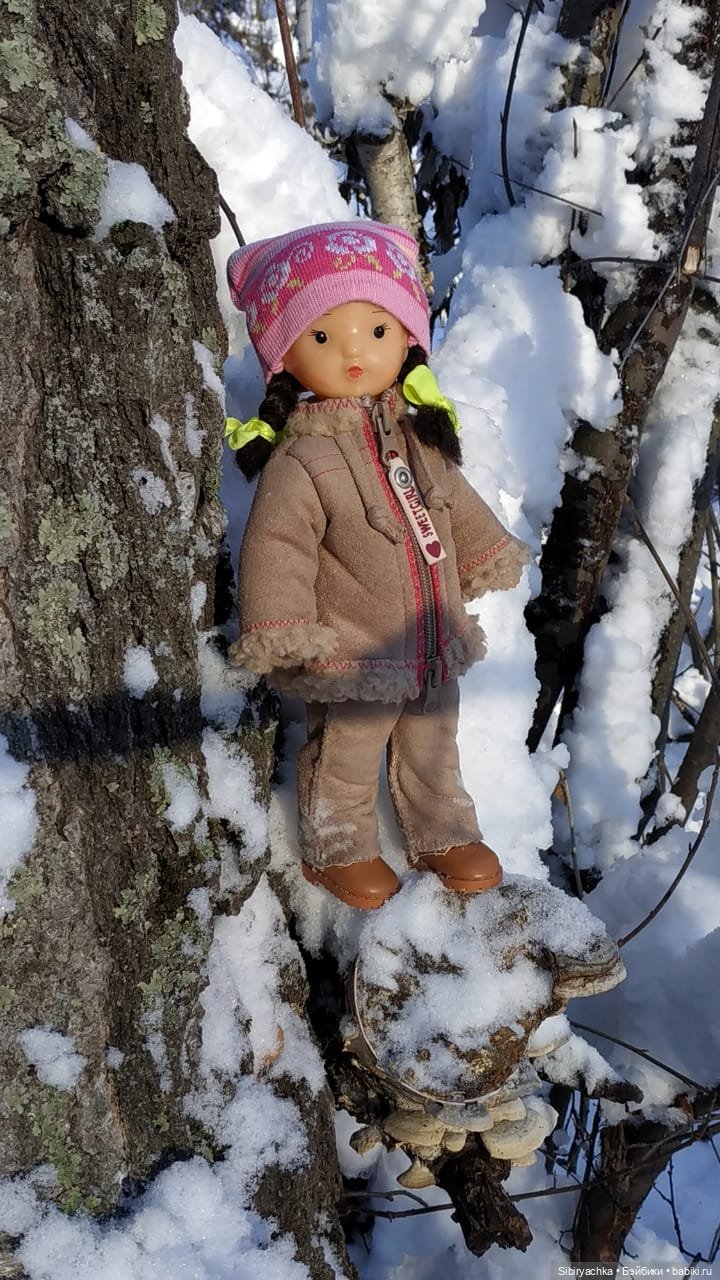 Снежно-хвойная прогулка Юляшки