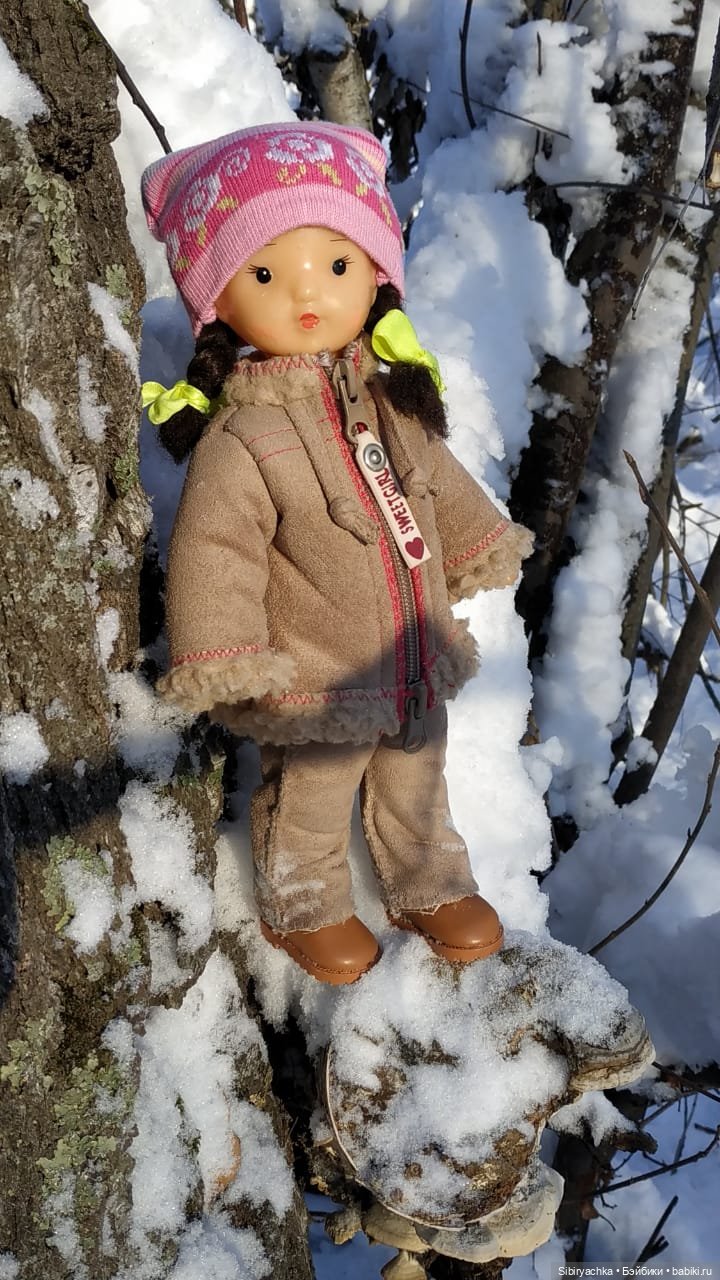 Снежно-хвойная прогулка Юляшки