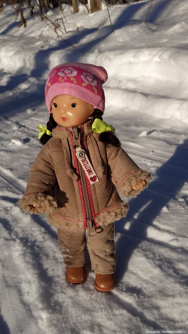 Снежно-хвойная прогулка Юляшки