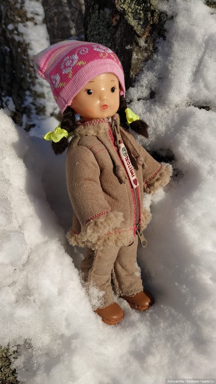 Снежно-хвойная прогулка Юляшки