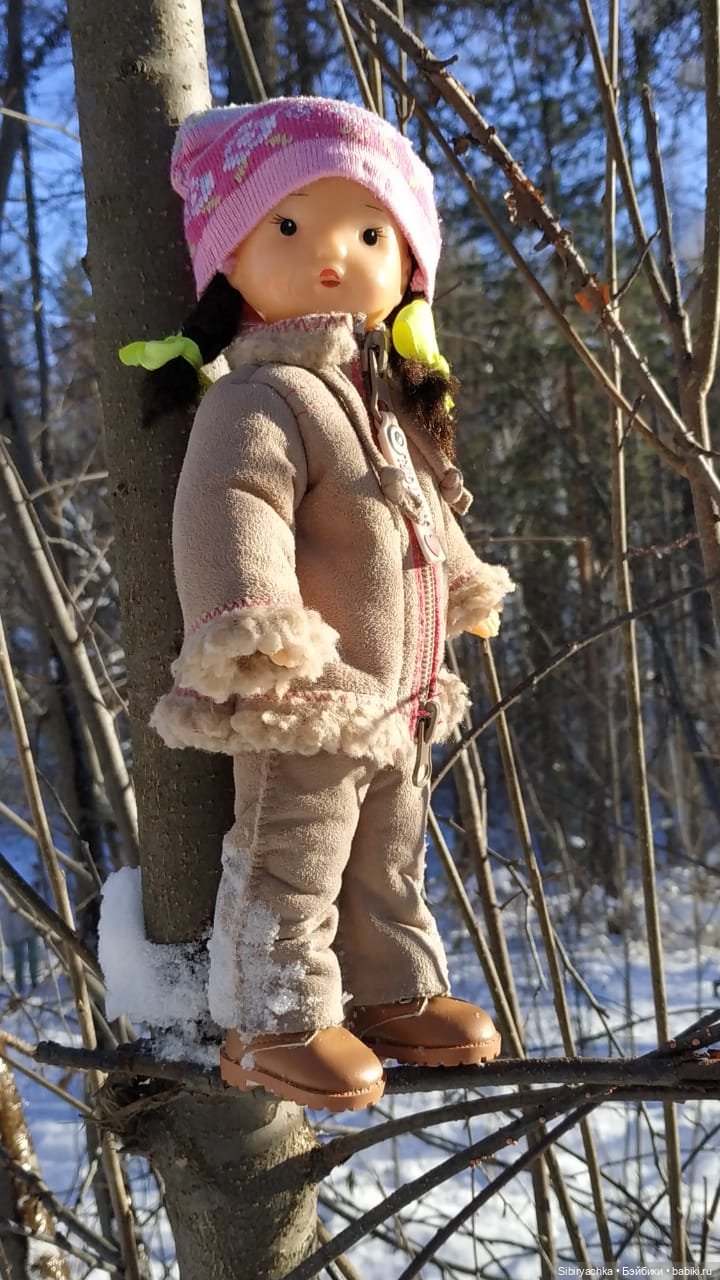 Снежно-хвойная прогулка Юляшки