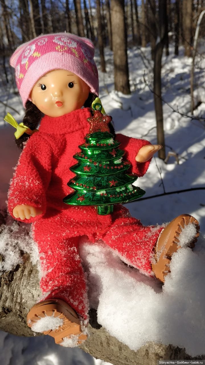 Зимняя прогулка Юляшки в любимом лесу (фото 6)