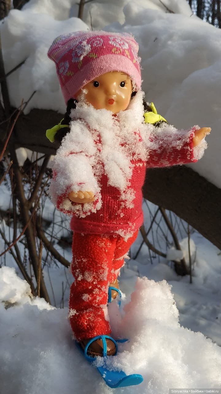 Вторая лыжная прогулка Юляшки. Продолжение (фото 5)