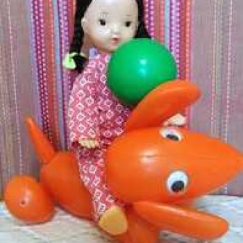 Юляшка и Кекс.