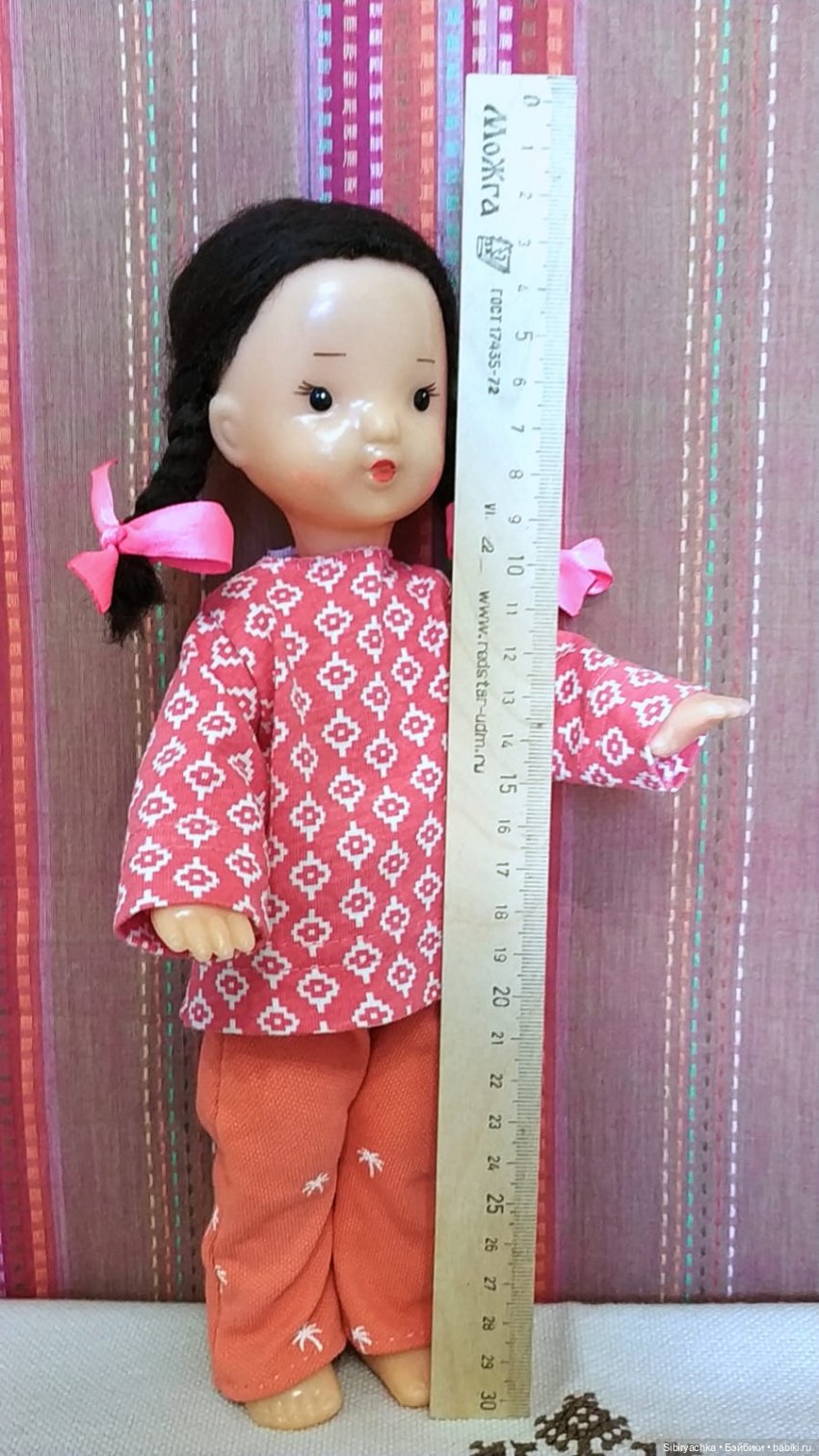 Юляшка играет в куклы — Советские винтажные куклы (СССР): Ленигрушка (фото 3)