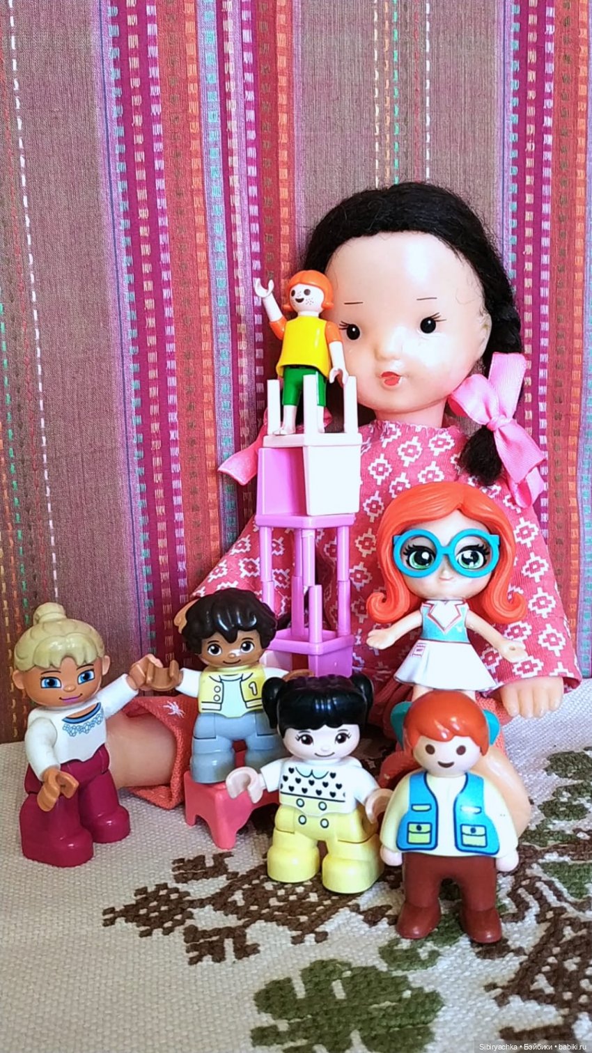 Юляшка играет в куклы — Советские винтажные куклы (СССР): Ленигрушка