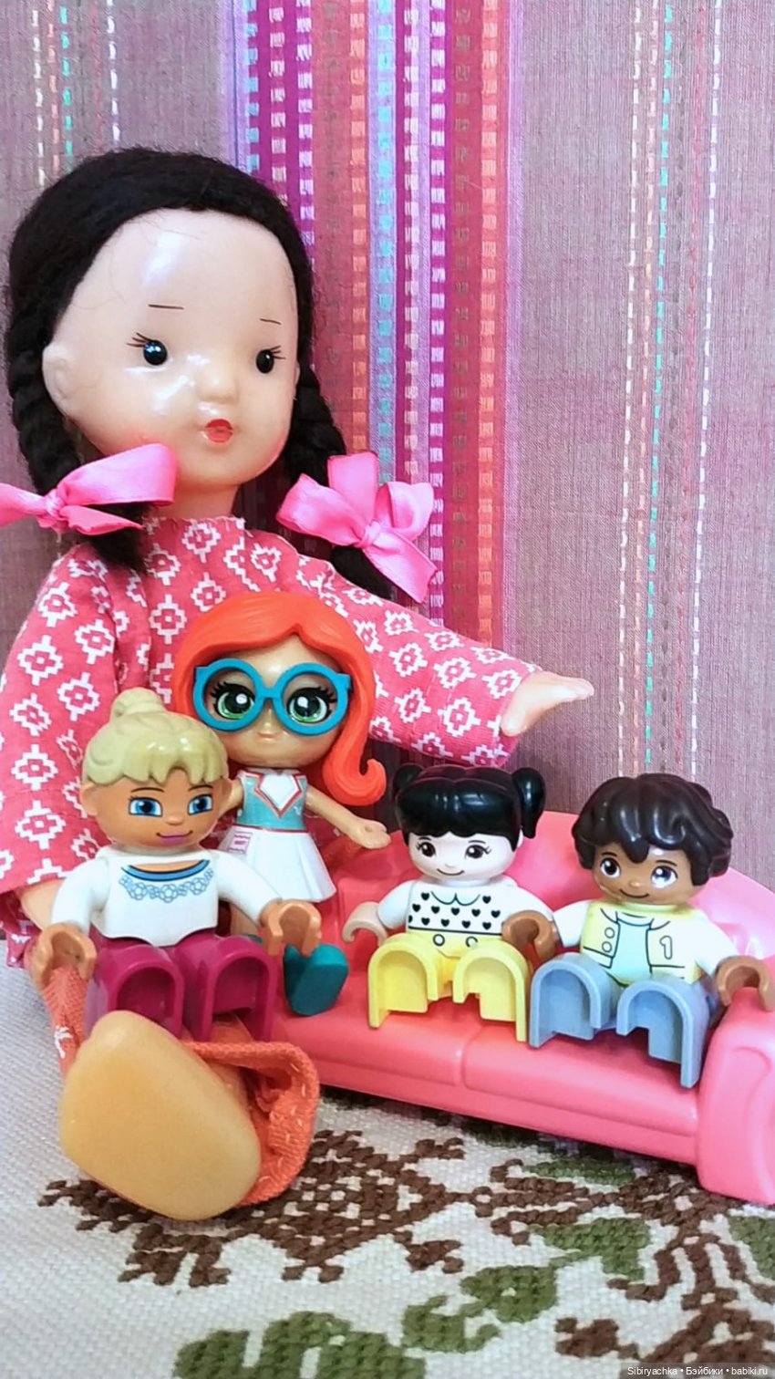 Юляшка играет в куклы — Советские винтажные куклы (СССР): Ленигрушка