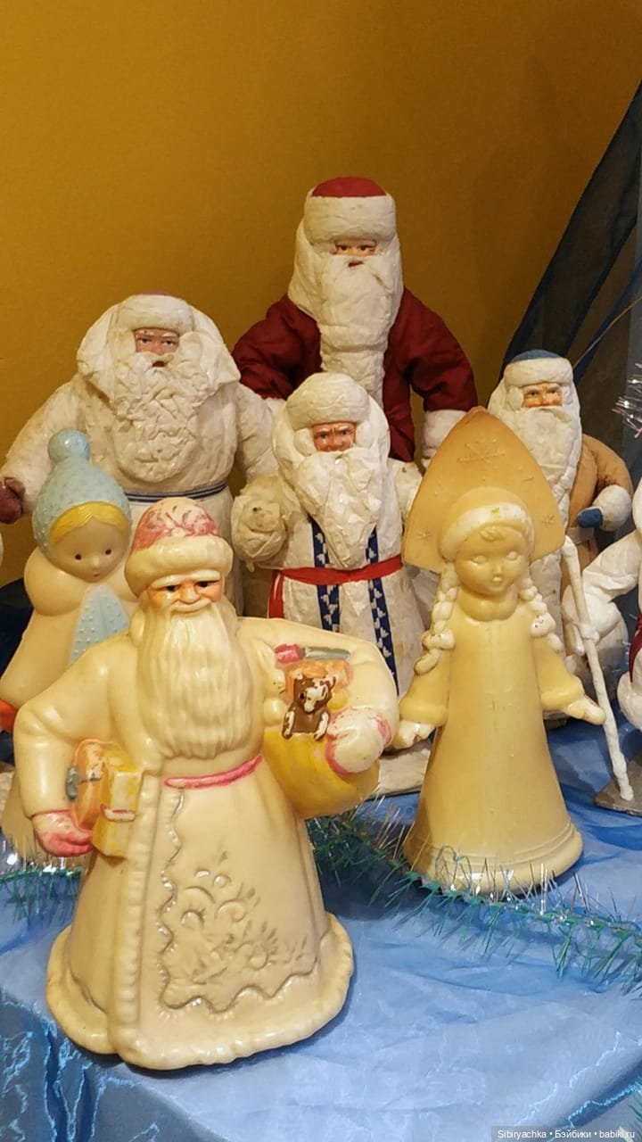 Деды Морозы и Снегурочки из далёкого прошлого