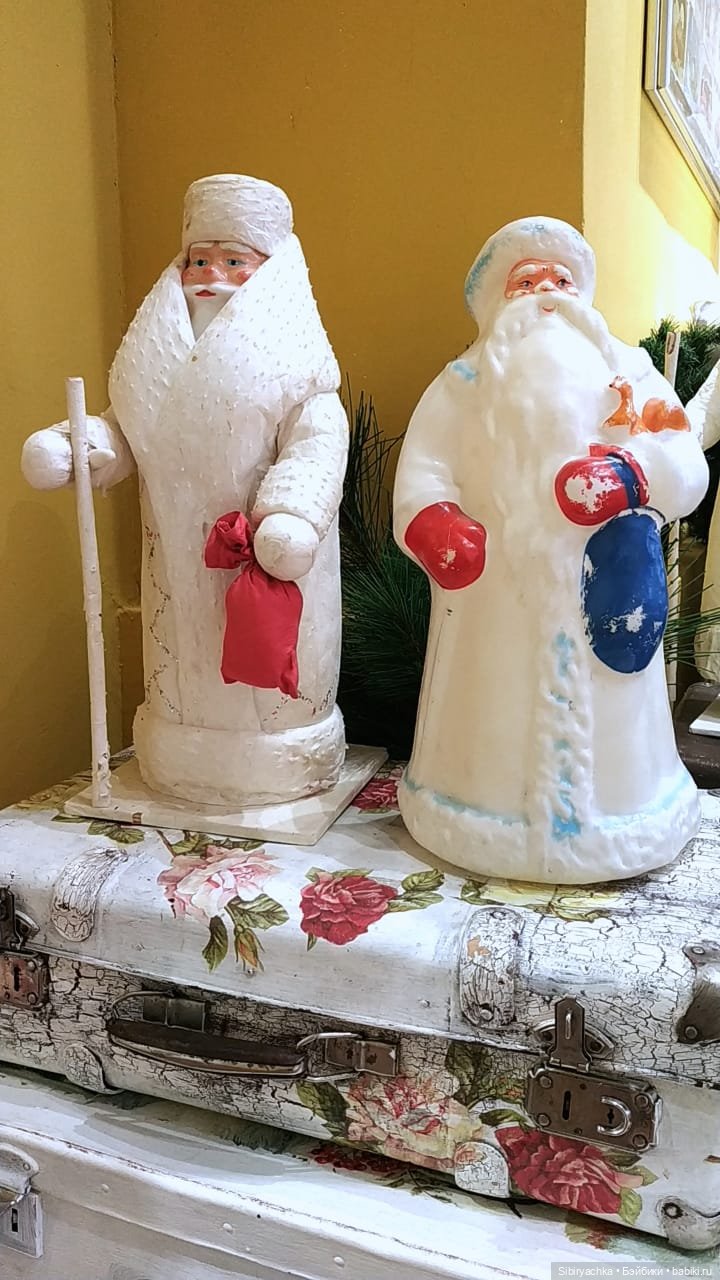 Деды Морозы и Снегурочки из далёкого прошлого