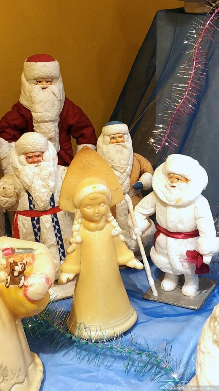 Деды Морозы и Снегурочки из далёкого прошлого