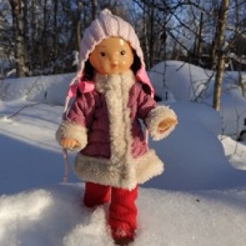 Игра света и тьмы в сибирском лесу.