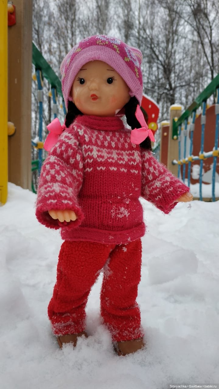 Юляшкина прогулка — Советские винтажные куклы (СССР): Ленигрушка (фото 9)