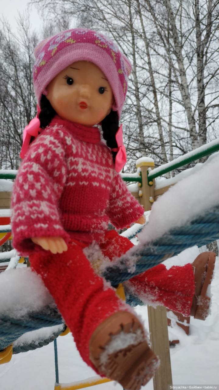 Юляшкина прогулка — Советские винтажные куклы (СССР): Ленигрушка (фото 10)