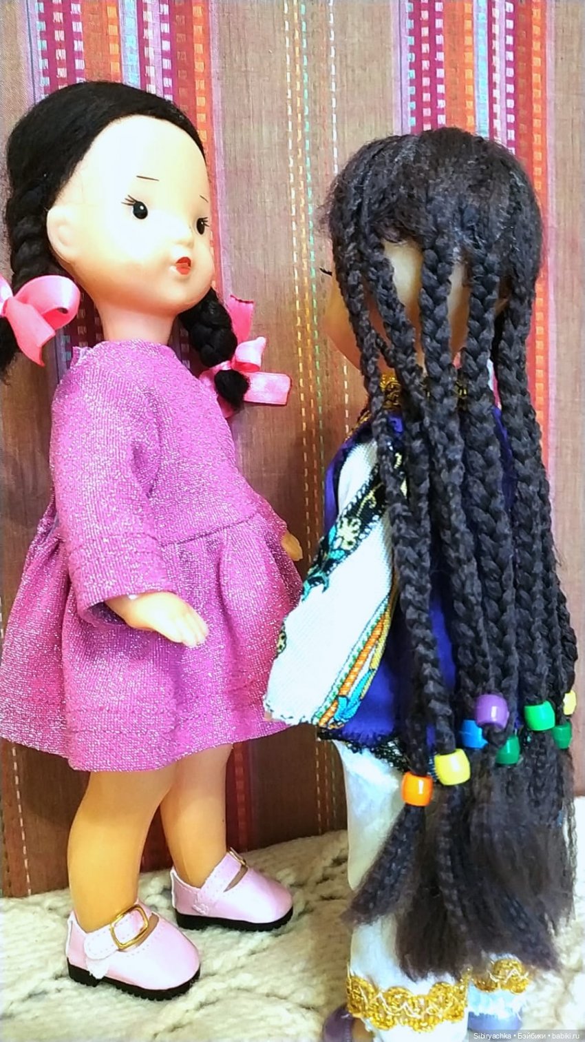 Первое знакомство Юляшки и Веты (фото 3)