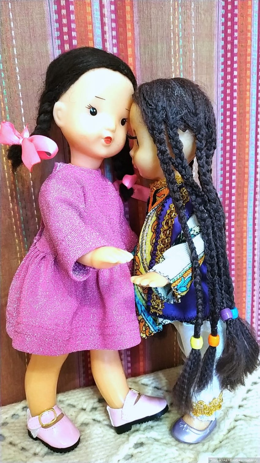 Первое знакомство Юляшки и Веты (фото 6)