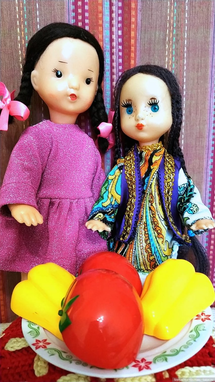 Первое знакомство Юляшки и Веты