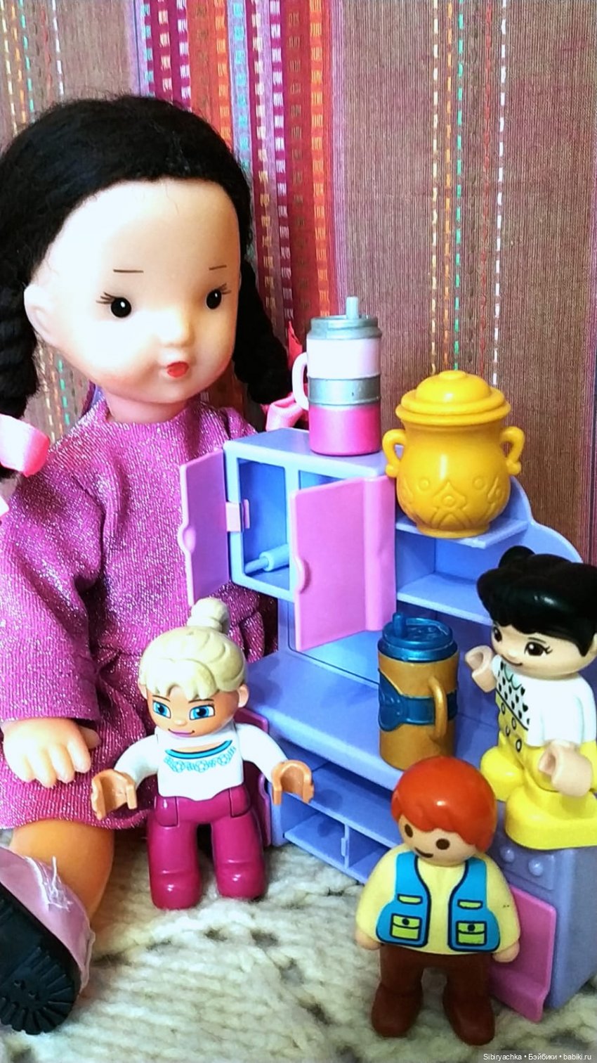 Первое знакомство Юляшки и Веты