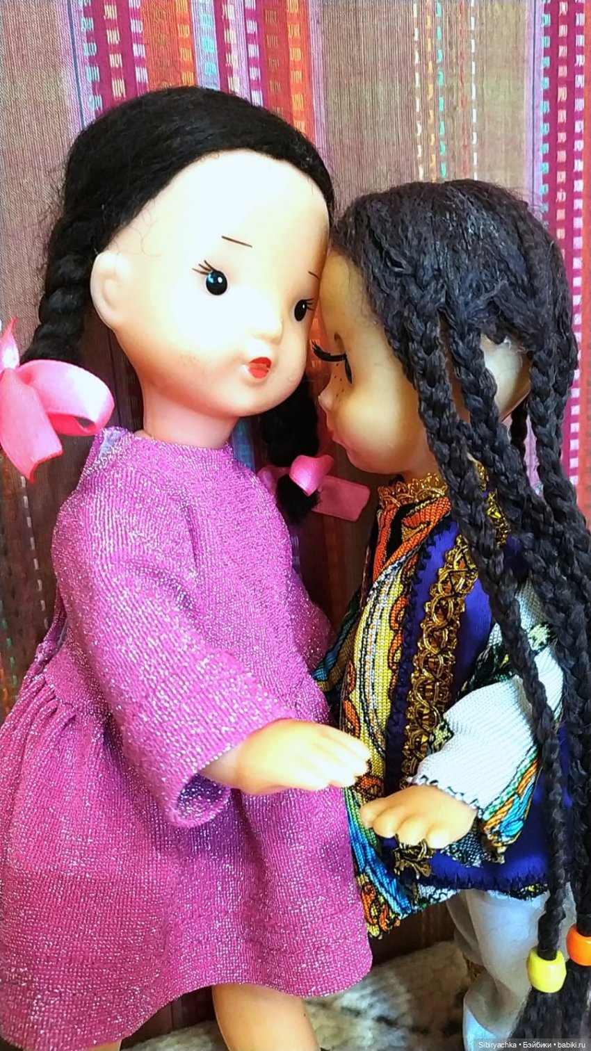 Первое знакомство Юляшки и Веты (фото 7)