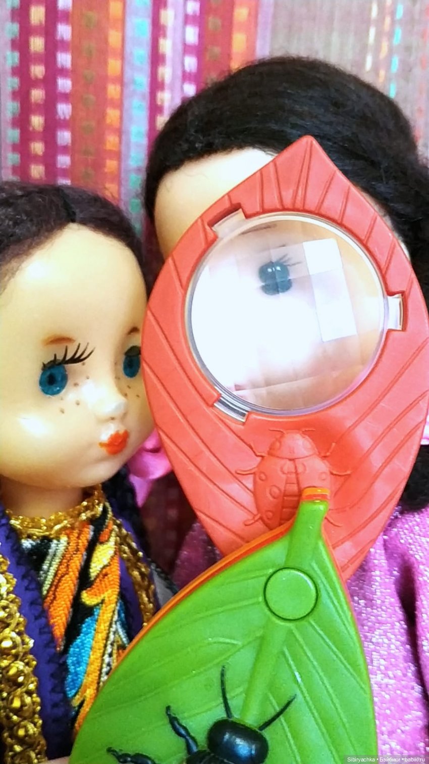 Первое знакомство Юляшки и Веты