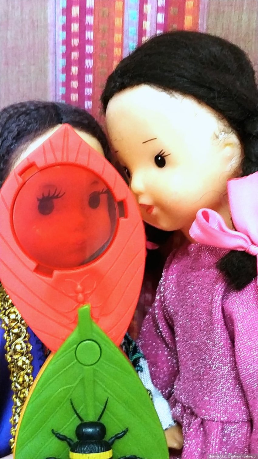 Первое знакомство Юляшки и Веты