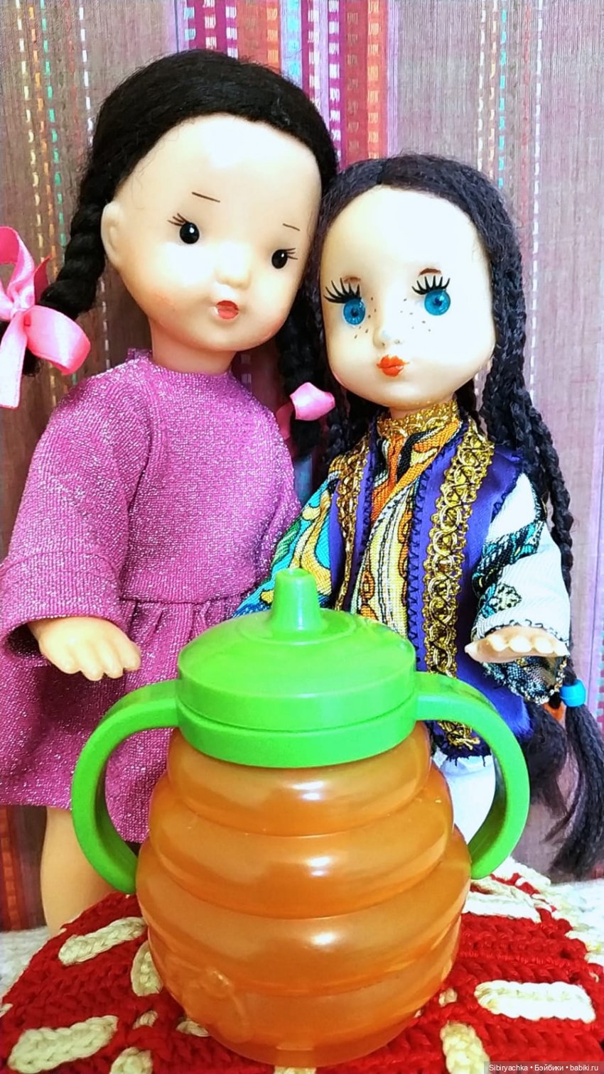 Первое знакомство Юляшки и Веты