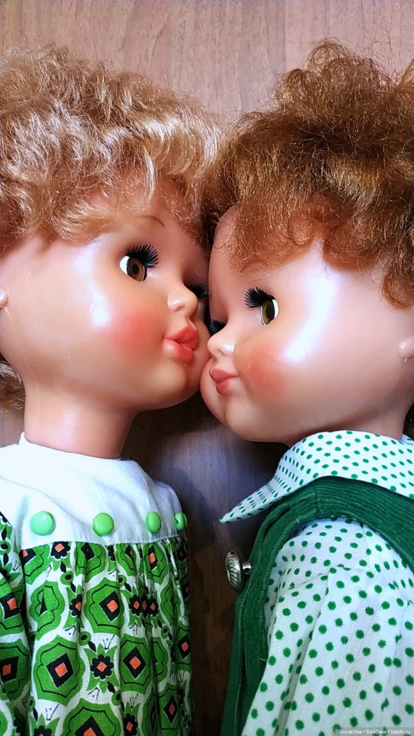 Днепрянки Лада и Лида — Советские винтажные куклы (СССР): Ленигрушка