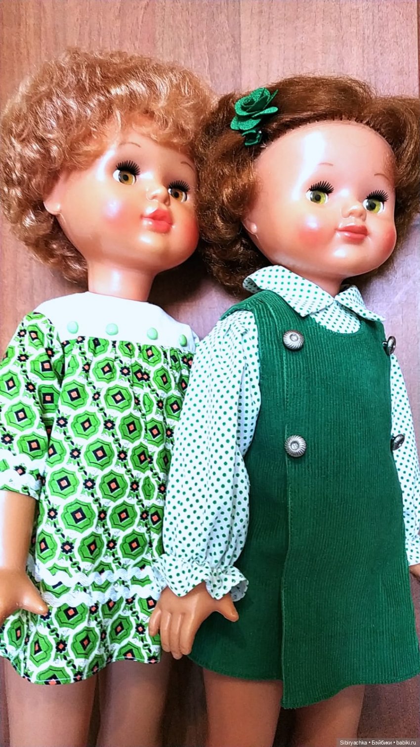 Днепрянки Лада и Лида — Советские винтажные куклы (СССР): Ленигрушка